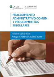 Portada de Procedimiento Administrativo Común y Procedimientos Singulares (Ebook)