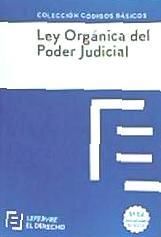 Portada de Ley Orgánica del Poder Judicial