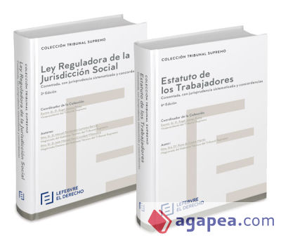 Pack Estatuto de los Trabajadores y Ley Reguladores Jurisdicción Social