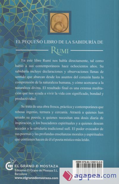 El pequeño libro de la sabiduría de Rumi