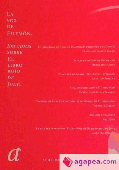 La voz de Filemón: estudios sobre El libro rojo de Jung