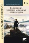 El MODERNO DERECHO ALEMÁN DE OBLIGACIONES