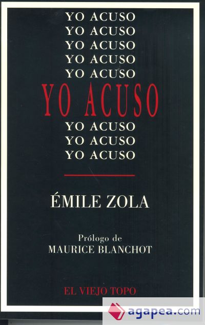 Yo Acuso Emile Zola 9788492257348