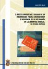 El efecto impositivo: calidad de la información fiscal suministrada e incidencia de su aplicación en las cuentas anuales. Un estudio empírico