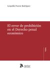 El error de prohibición en el Derecho penal económico