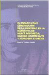 El espacio como constructor de la identidad en la narrativa de Merc&egrave; Rodoreda, Carmen Mart&iacute;n Gaite y Almudena Grandes