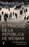 El fracaso de la república de Weimar