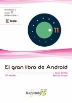 Portada de El gran libro de Android 8ªEd. (Ebook)