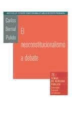 Portada de El neoconstitucionalismo al debate (Ebook)