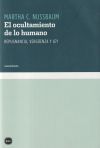 El ocultamiento de lo humano