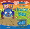 El petit tractor blau