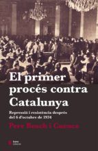 Portada de El primer procés contra Catalunya (Ebook)