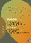 El problema emocional de la realidad; Manuscritos menores sobre «Ser y Tiempo»