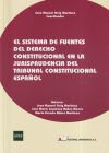El sistema de fuentes del derecho constitucional en la jurisprudencia del Tribunal Constitucional Español