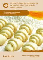 Portada de Elaboración y presentación de productos hechos a base de masas y pastas. HOTR0509 (Ebook)