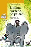 Elefante corazón de pájaro