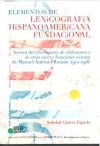 Elementos de lexicografía hispanoamericana fundacional