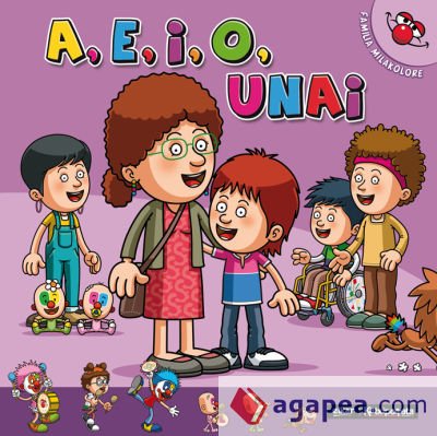 A, E, I, O, Unai - Familia Mila Kolore