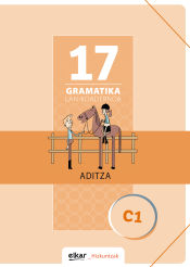 Portada de Gramatika Lan-Koadernoa 17 Aditza