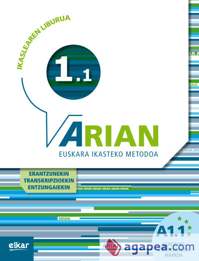 Arian A1.1. Ikaslearen liburua: (Erantzunak eta transkripzioak + CD audioa)