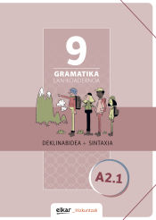 Portada de Gramatika lan-koadernoa 9. a2.1