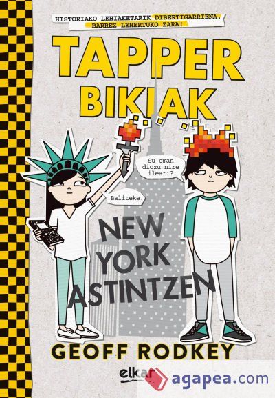 Tapper bikiak New York astintzen