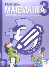 Portada de Txanela 3 - Matematika 3. Lan-koadernoa 5