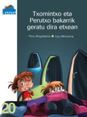 Portada de Txomintxo eta Perutxo bakarrik geratu dira etxean