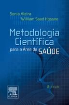 Portada de Metodologia Científica para a Área da Saúde (Ebook)