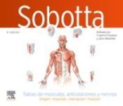 Portada de Sobotta. Tablas de m&uacute;sculos, articulaciones y nervios