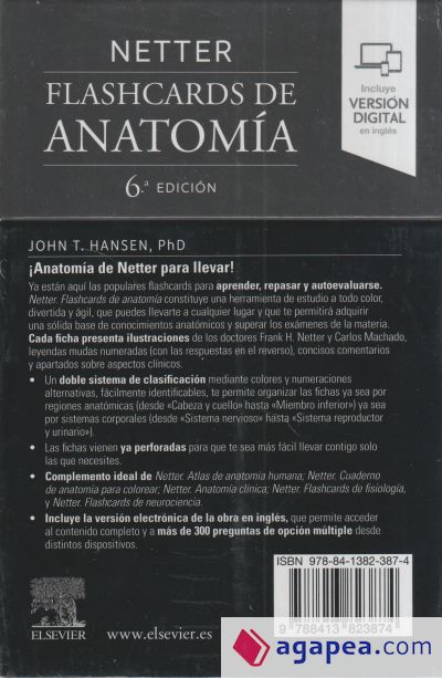 NETTER. FLASHCARDS DE ANATOMIA