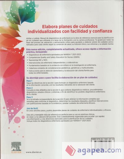 Ackley y Ladwig. Manual de Diagnósticos de Enfermería