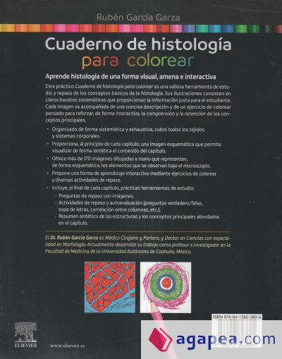 Cuaderno de histología para colorear