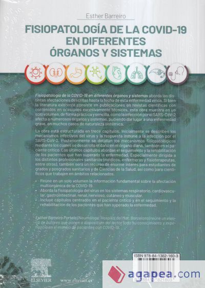 Fisiopatología de la COVID-19 en diferentes órganos y sistemas