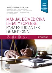 Portada de MANUAL DE MEDICINA LEGAL Y FORENSE PARA ESTUDIANTES DE MEDICINA