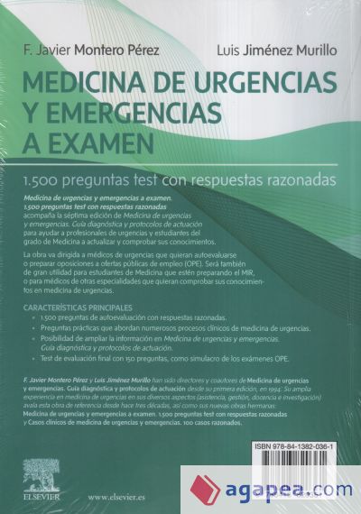 Medicina de urgencias y emergencias a examen