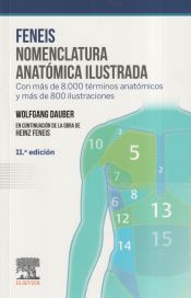 Portada de Nomenclatura anatómica ilustrada