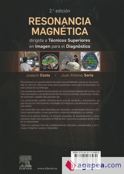 Resonancia magnética dirigida a técnicos superiores en imagen para el diagnóstico (2ª ed.)