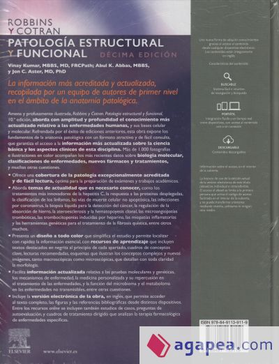 Robbins y Cotran. Patología estructural y funcional