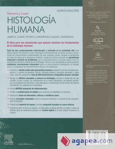 STEVENS Y LOWE. HISTOLOGÍA HUMANA