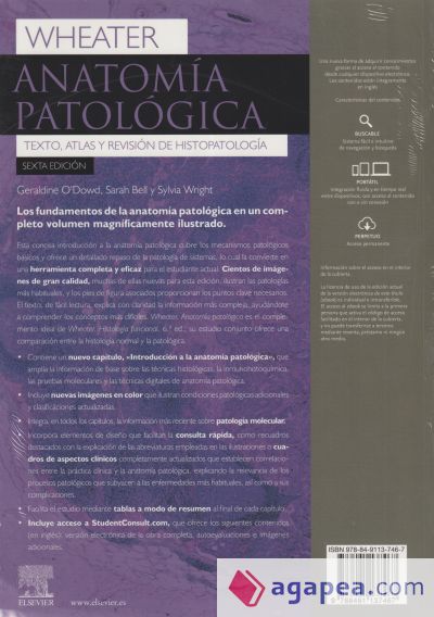 Wheater. Anatomía patológica: Texto, atlas y revisión de histopatología