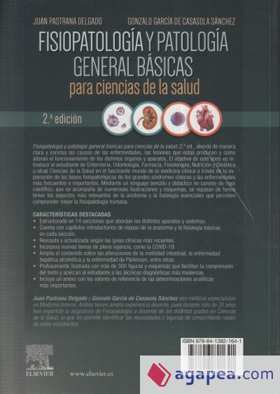 Fisiopatología y patología general básicas para ciencias de la salud