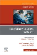 Portada de Emergency General Surgery, An Issue of Surgical Clinics