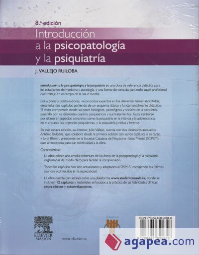 INTRODUCCION A LA PSICOPATOLOGIA Y LA PSIQUIATRIA - VARIOS AUTORES ...