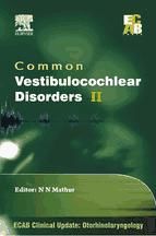 Portada de Common Vestibular Disorders - II - ECAB (Ebook)