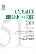 Portada de L'actualité rhumatologique 2014 (Ebook)