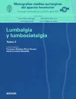 Portada de Monografías médico-quirúrgicas del aparato locomotor: Lumbalgia y lumbociatalgia II