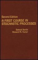 Portada de First Course in Stochastic Processes