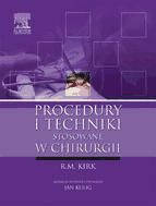 Portada de Procedury i techniki stosowane w chirurgii (Ebook)