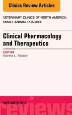 Portada de Clinical Pharmacology and Therapeutics, An Issue of Veterinary Clinics: Small Animal Practice - E-Book (Ebook)